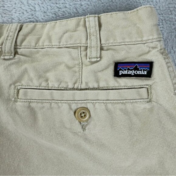Patagonia Men's Sz 30 Shortx28 Beige Straight Duck Fit Pant Organic Cotton 55875 - Picture 11 of 11